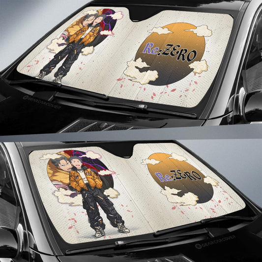 Subaru Natsuki Car Sunshade Anime Collection - Gearcarcover - 2