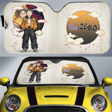 Subaru Natsuki Car Sunshade Anime Collection - Gearcarcover - 1