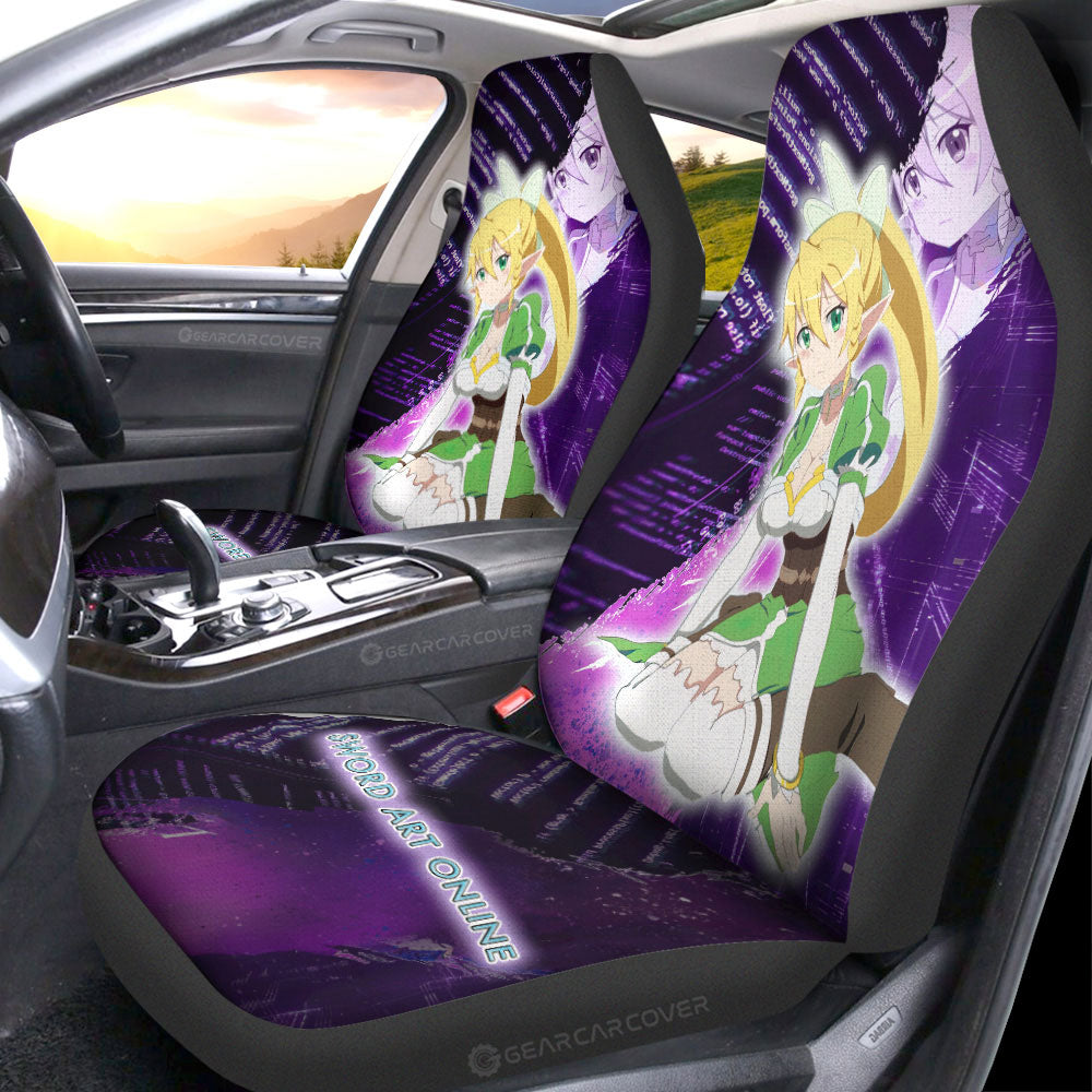 Suguha Kirigaya (Leafa) Car Seat Covers Custom - Gearcarcover - 3