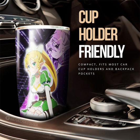 Suguha Kirigaya (Leafa) Tumbler Cup Custom - Gearcarcover - 2