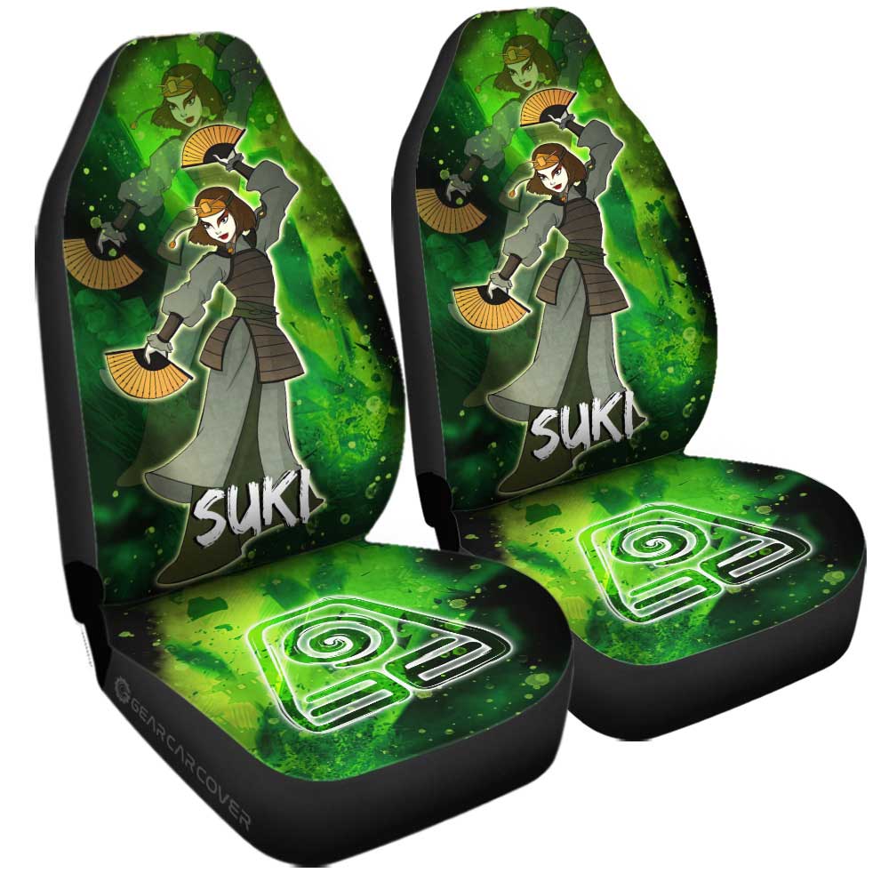 Suki Car Seat Covers Custom Avatar The Last - Gearcarcover - 3