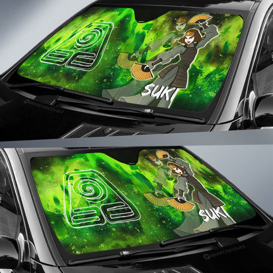 Suki Car Sunshade Custom Avatar The Last - Gearcarcover - 2