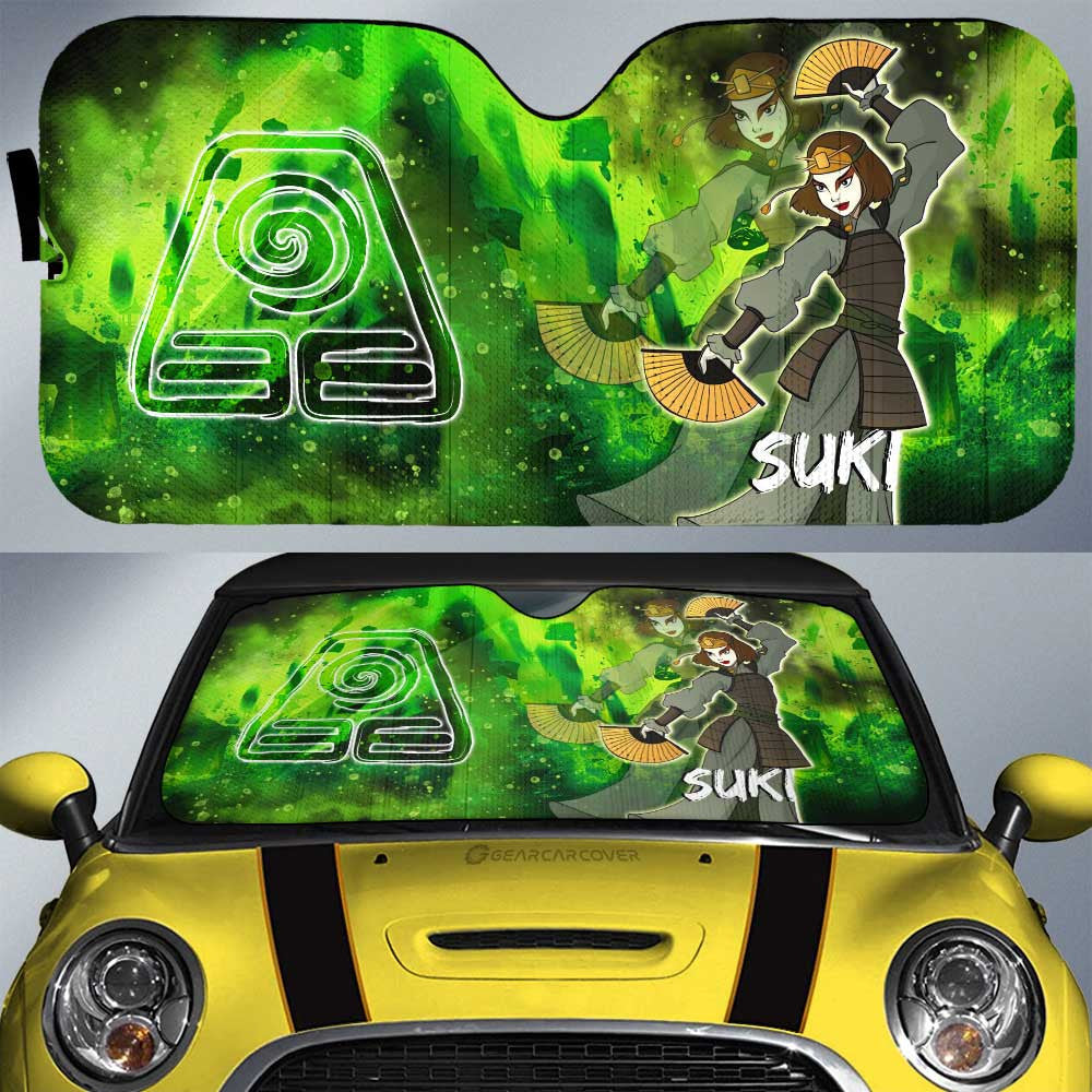 Suki Car Sunshade Custom Avatar The Last - Gearcarcover - 1