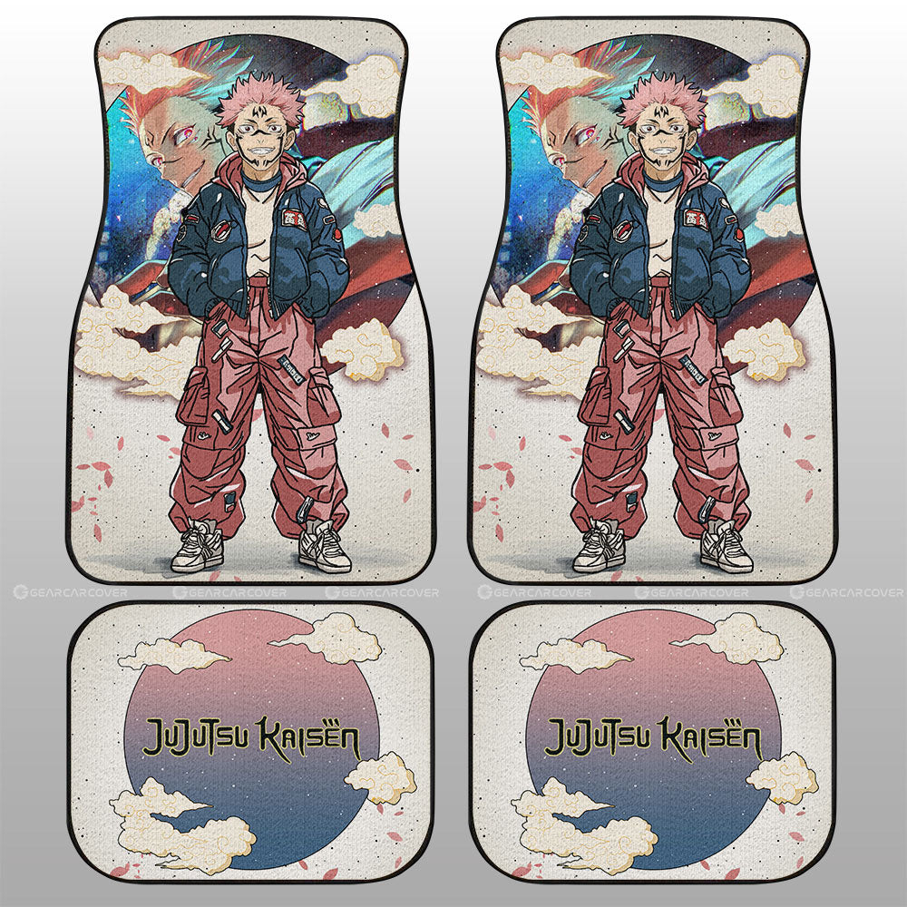 Sukuna Car Floor Mats Anime Collection - Gearcarcover - 1
