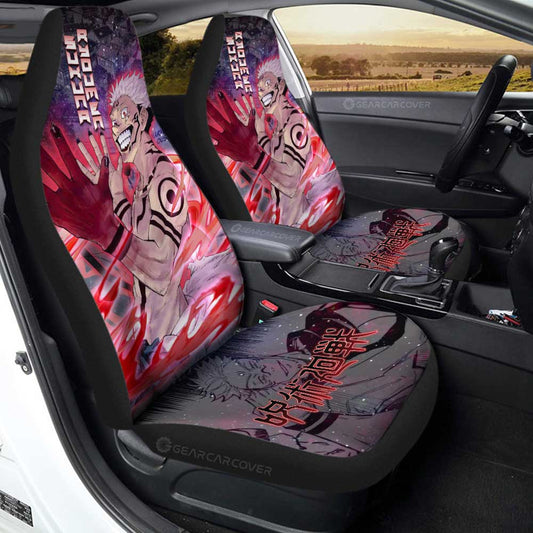 Sukuna Ryoumen Car Seat Covers Custom Galaxy Manga Style - Gearcarcover - 1