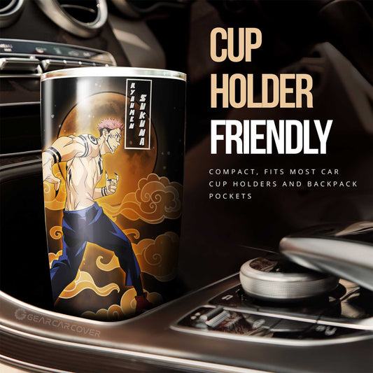 Sukuna Tumbler Cup Custom Car Interior Accessories - Gearcarcover - 2