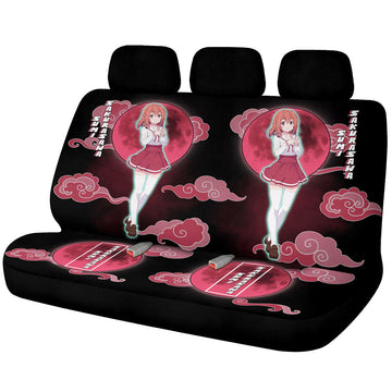 Sumi Sakurasawa Car Back Seat Covers Custom Rent A Girlfriend Car Accessories - Gearcarcover - 1