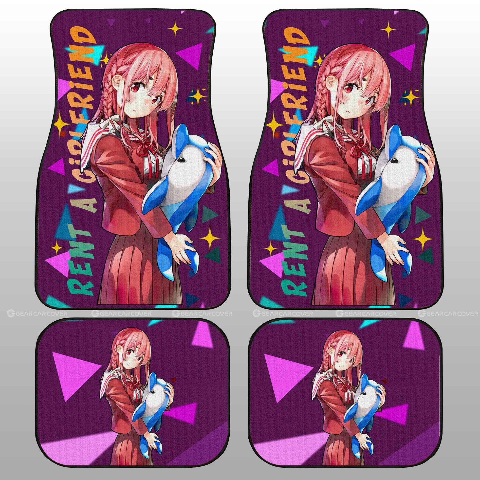 Sumi Sakurasawa Car Floor Mats Custom Rent A Girlfriend Car Accessories - Gearcarcover - 2