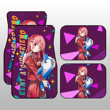 Sumi Sakurasawa Car Floor Mats Custom Rent A Girlfriend Car Accessories - Gearcarcover - 1