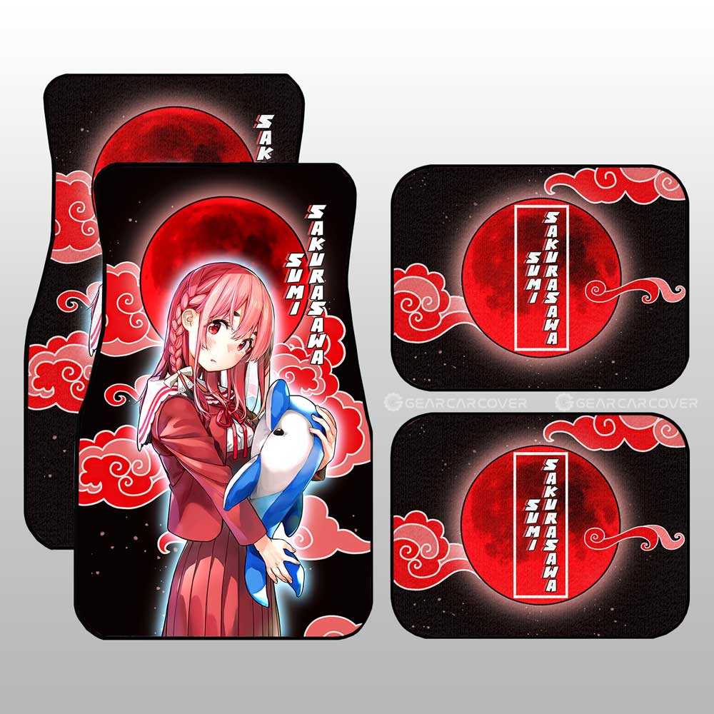 Sumi Sakurasawa Car Floor Mats Custom Rent A Girlfriend Car Accessories - Gearcarcover - 1