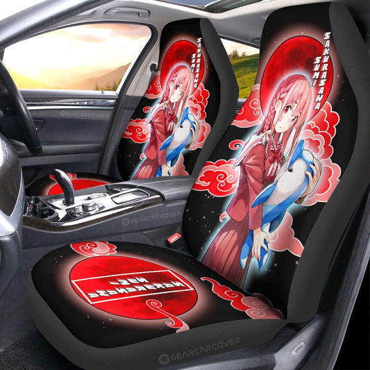 Sumi Sakurasawa Car Seat Covers Custom Rent A Girlfriend Car Accessories - Gearcarcover - 2