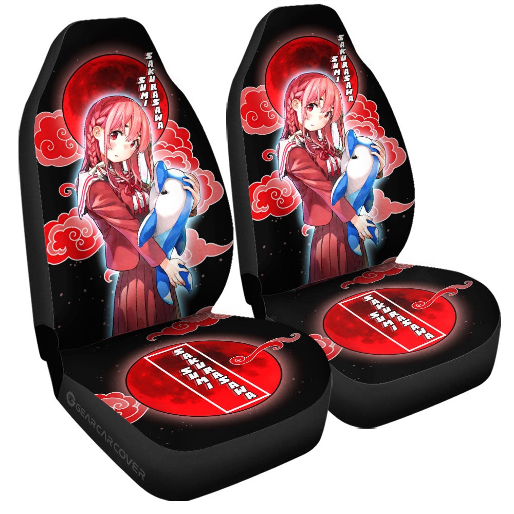 Sumi Sakurasawa Car Seat Covers Custom Rent A Girlfriend Car Accessories - Gearcarcover - 3