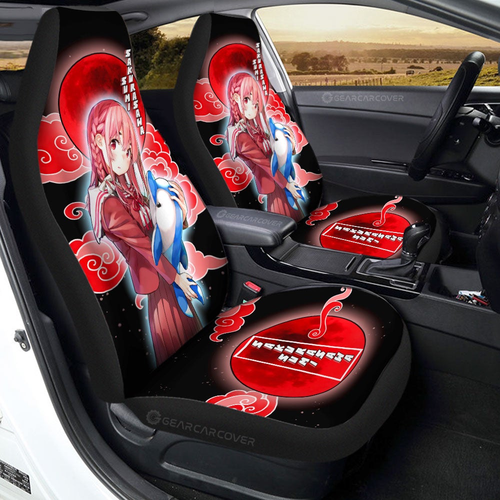 Sumi Sakurasawa Car Seat Covers Custom Rent A Girlfriend Car Accessories - Gearcarcover - 1