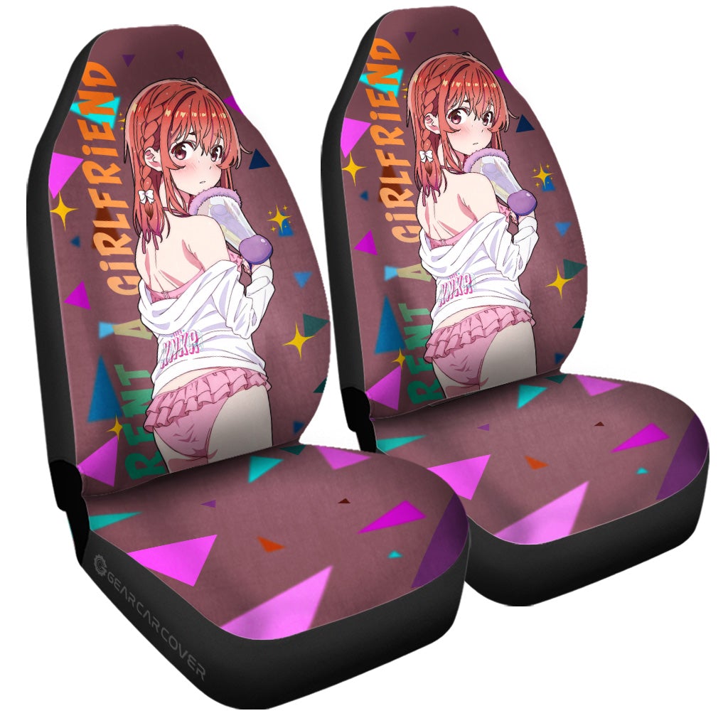 Sumi Sakurasawa Car Seat Covers Custom Rent A Girlfriend - Gearcarcover - 3