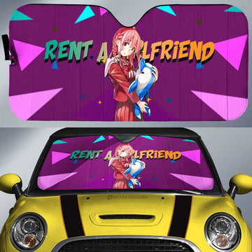 Sumi Sakurasawa Car Sunshade Custom Rent A Girlfriend Car Accessories - Gearcarcover - 1