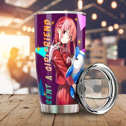Sumi Sakurasawa Tumbler Cup Custom Rent A Girlfriend Car Accessories - Gearcarcover - 1