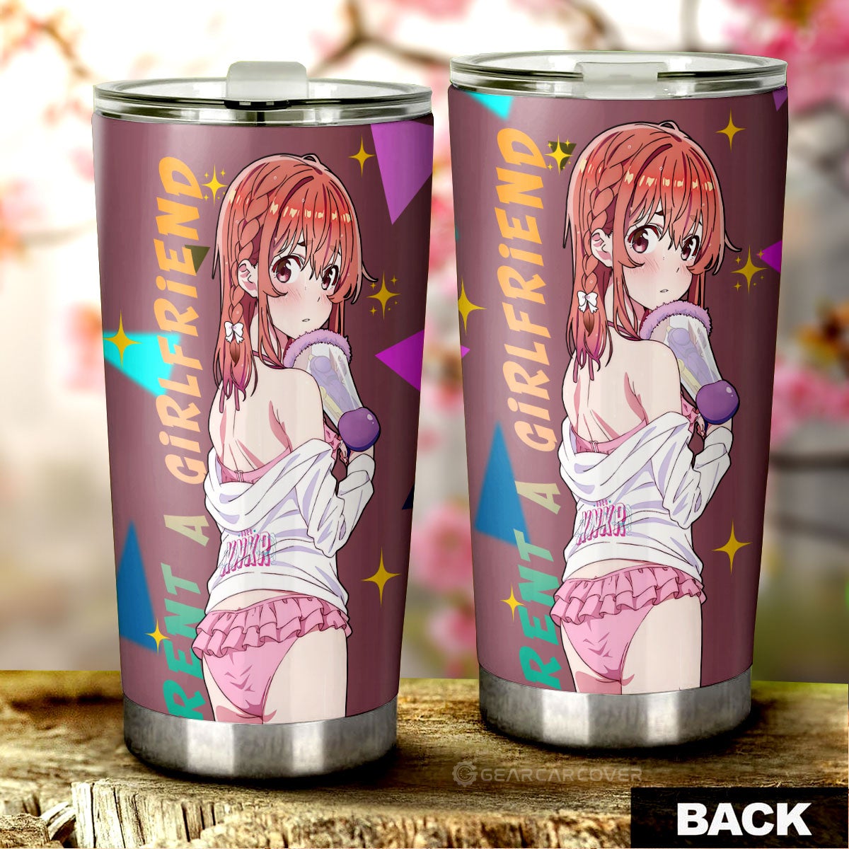 Sumi Sakurasawa Tumbler Cup Custom Rent A Girlfriend - Gearcarcover - 3