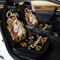 Sunflower Unicorn Car Seat Covers Custom Kindness Unicorn Car Accessories - Gearcarcover - 2
