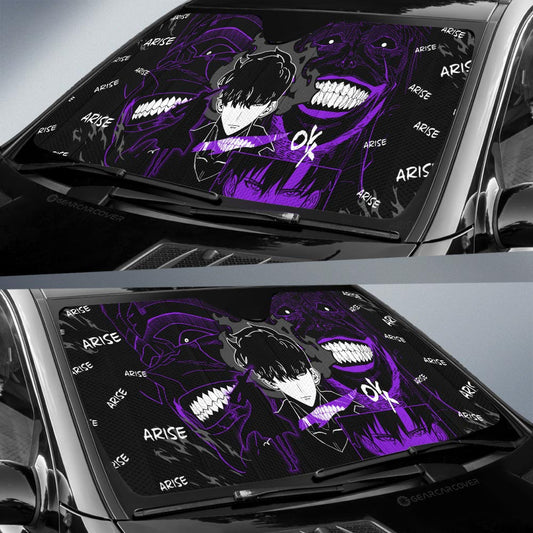 Sung Jin Woo Car Sunshade Collection - Gearcarcover - 2