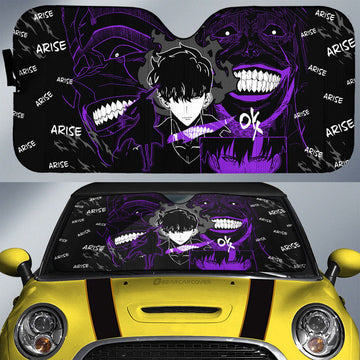 Sung Jin Woo Car Sunshade Collection - Gearcarcover - 1