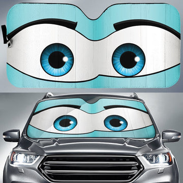 Surprised Car Eyes Sun Shade Custom Car Accessories - Gearcarcover - 1