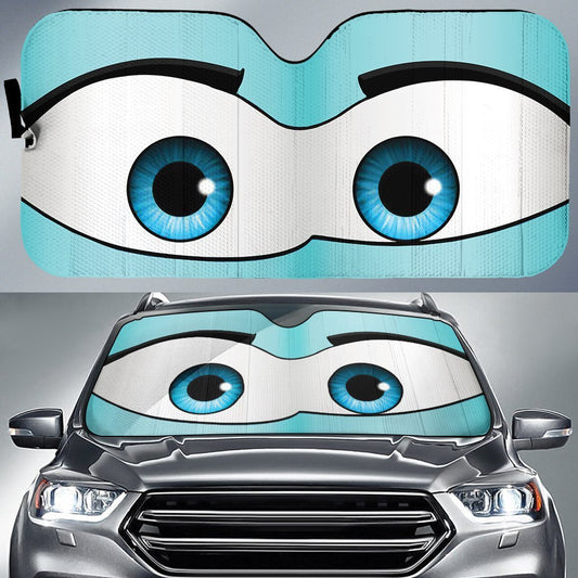 Surprised Car Eyes Sun Shade Custom Car Accessories - Gearcarcover - 1