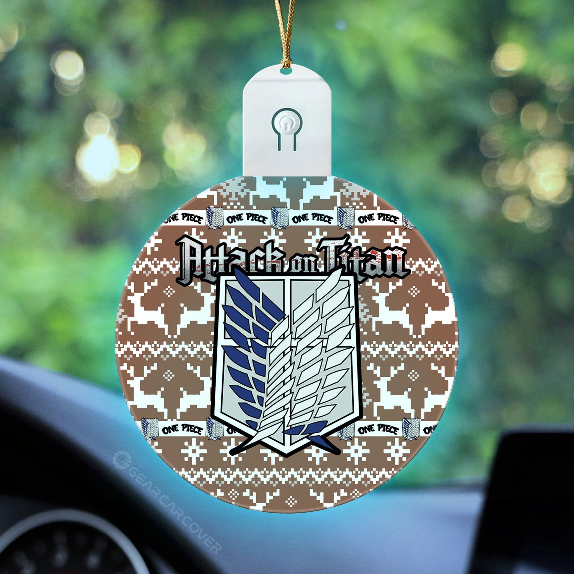 Survey Corps Led Ornament Custom Car Decorations - Gearcarcover - 2