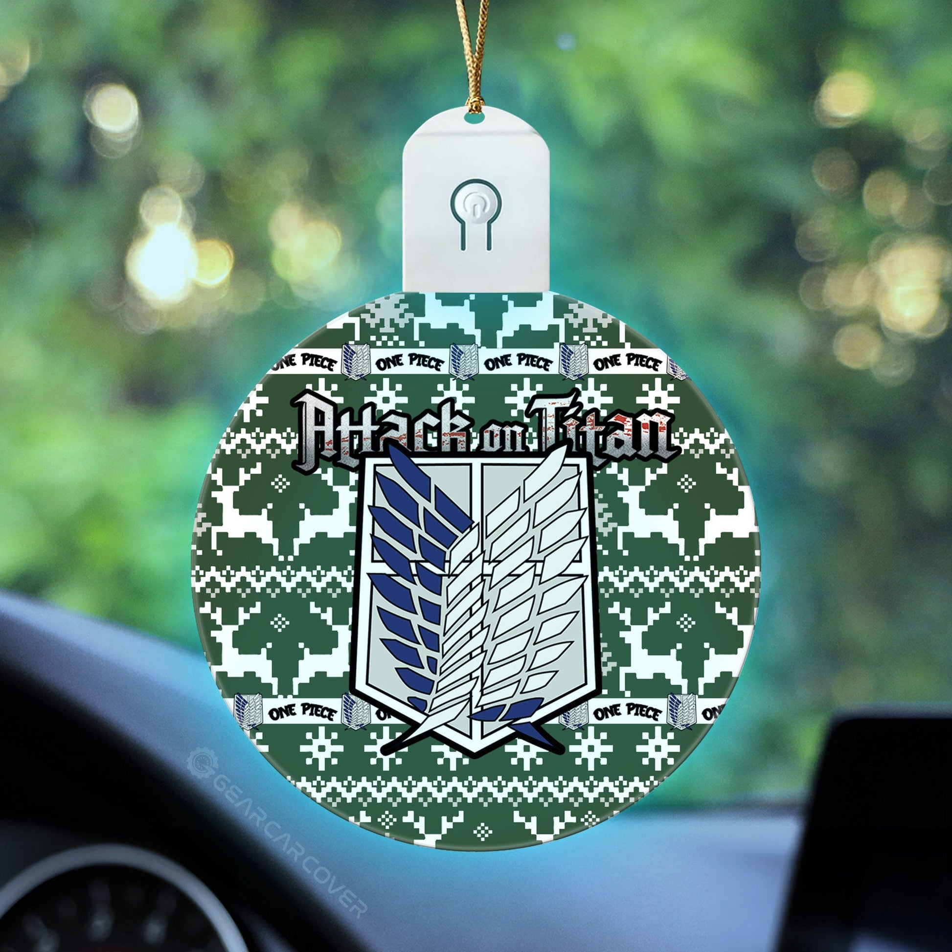 Survey Corps Led Ornament Custom Car Decorations - Gearcarcover - 2