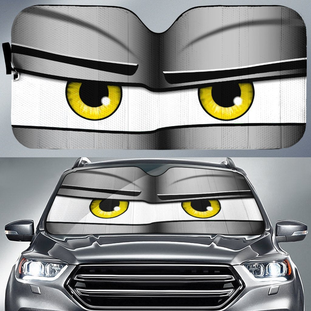 Suspicious Car Eyes Sun Shade - Gearcarcover - 1