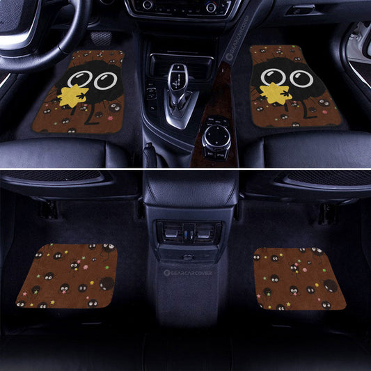 Susuwatari Car Floor Mats Custom My Neighbor Totoro Car Accessories - Gearcarcover - 2