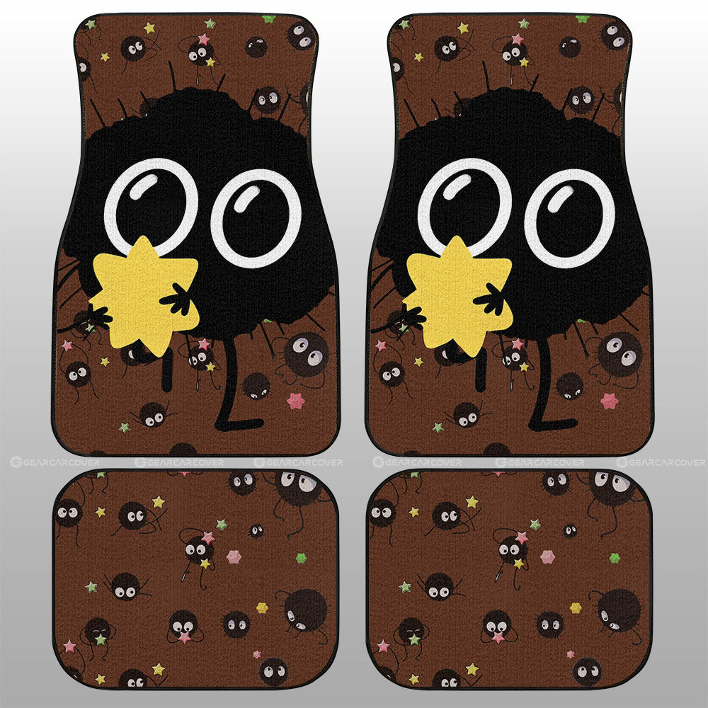 Susuwatari Car Floor Mats Custom My Neighbor Totoro Car Accessories - Gearcarcover - 1