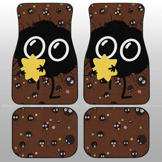 Susuwatari Car Floor Mats Custom My Neighbor Totoro Car Accessories - Gearcarcover - 1