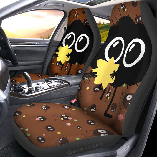 Susuwatari Car Seat Covers Custom My Neighbor Totoro Car Accessories - Gearcarcover - 1