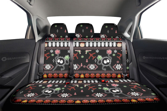 Susuwatari Soot Sprites Car Back Seat Covers Custom Xmas Style - Gearcarcover - 2