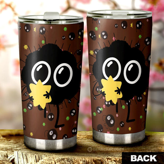 Susuwatari Tumbler Cup Custom My Neighbor Totoro Car Accessories - Gearcarcover - 2