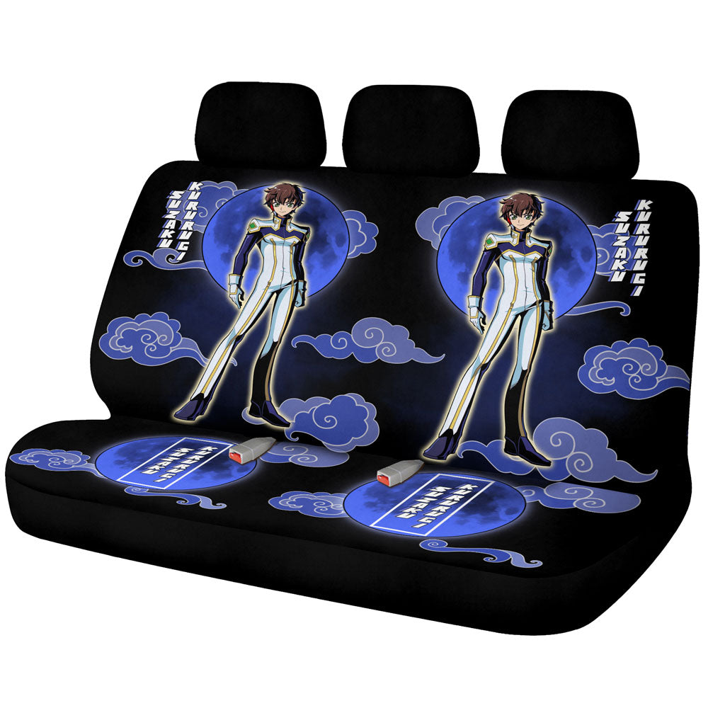 Suzaku Kururugi Car Back Seat Covers Custom Car Accessories - Gearcarcover - 1