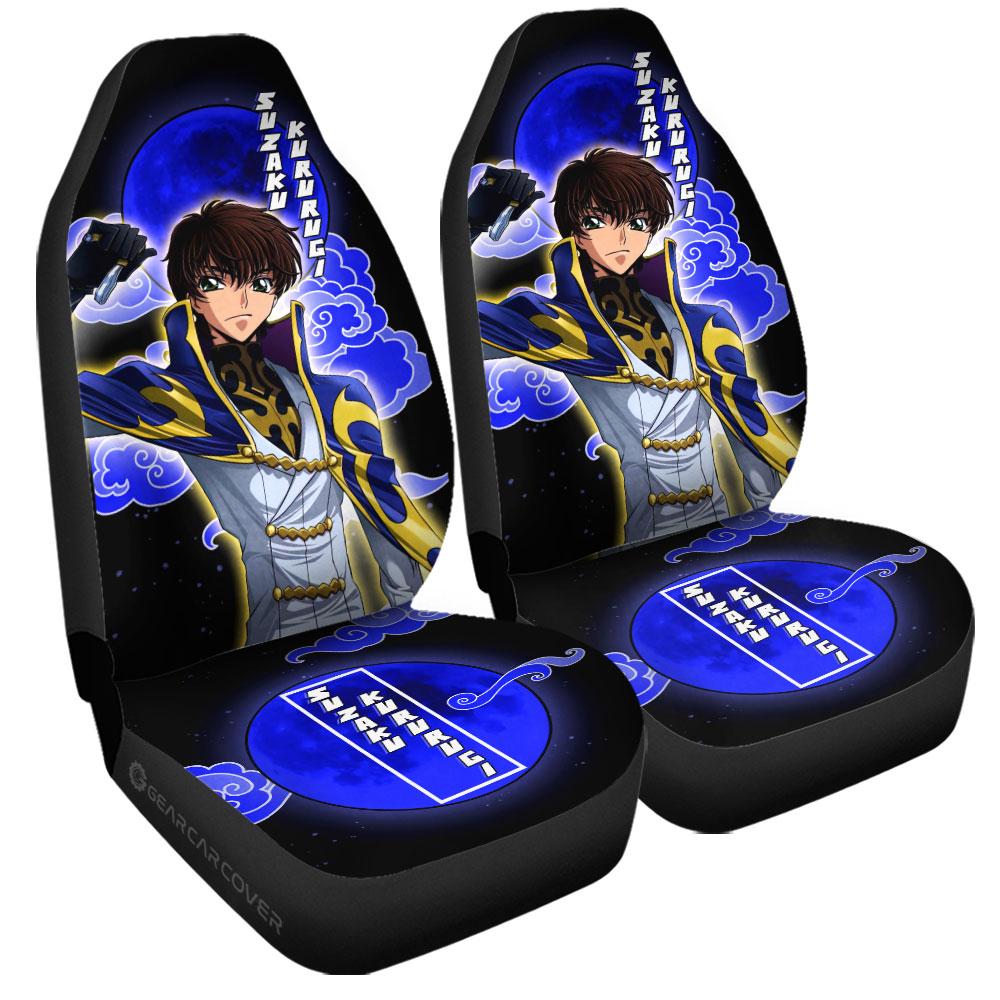 Suzaku Kururugi Car Seat Covers Custom Car Accessories - Gearcarcover - 3