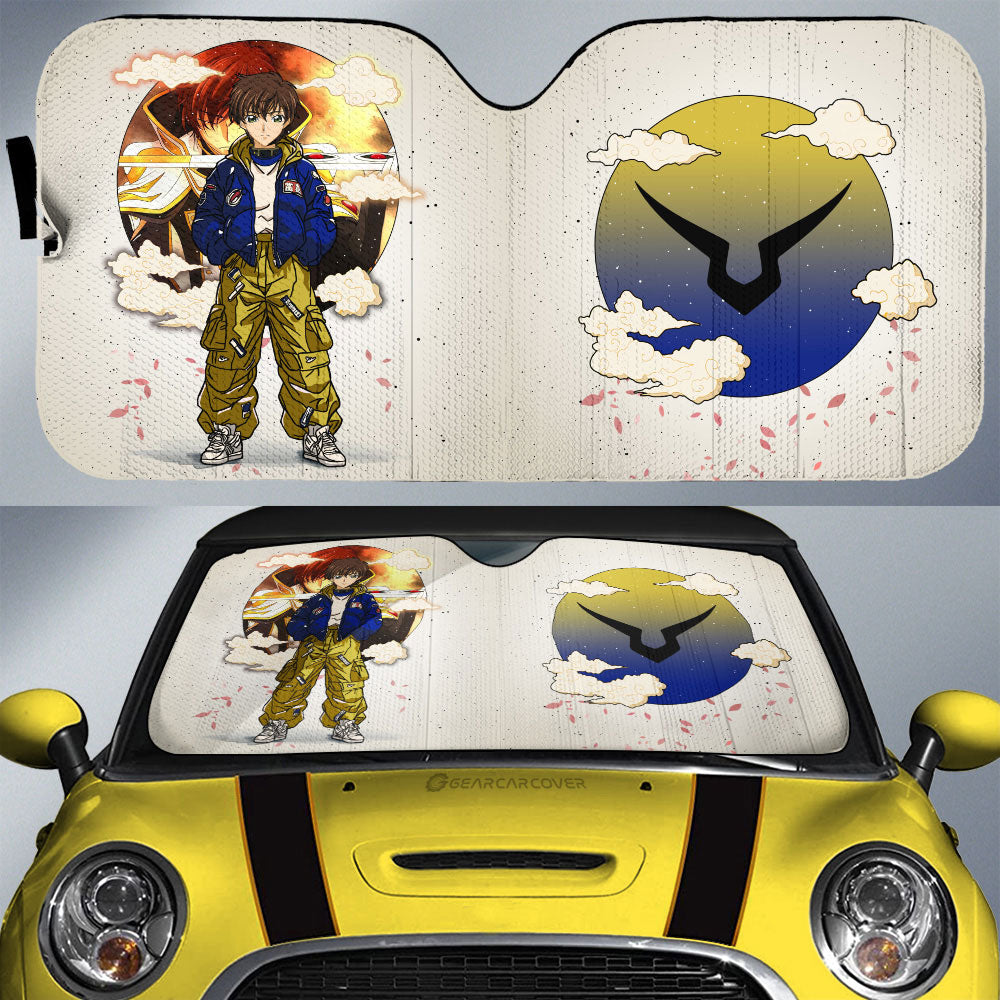 Suzaku Kururugi Car Sunshade Anime Collection - Gearcarcover - 1