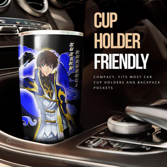 Suzaku Kururugi Tumbler Cup Custom Car Accessories - Gearcarcover - 2