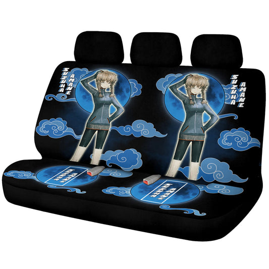Suzuha Amane Car Back Seat Covers Custom Car Accessories - Gearcarcover - 1