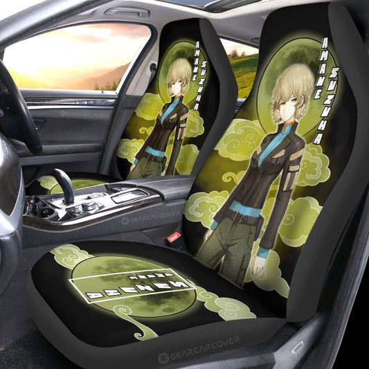 Suzuha Amane Car Seat Covers Custom Car Accessories - Gearcarcover - 2