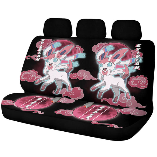 Sylveon Car Back Seat Covers Custom Anime Car Accessories - Gearcarcover - 1