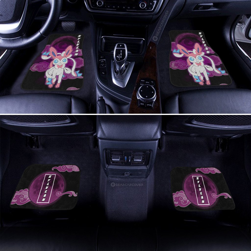 Sylveon Car Floor Mats Custom Anime Car Accessories For Anime Fans - Gearcarcover - 3