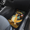 Sylveon Car Floor Mats Custom Tie Dye Style Anime Car Accessories - Gearcarcover - 4