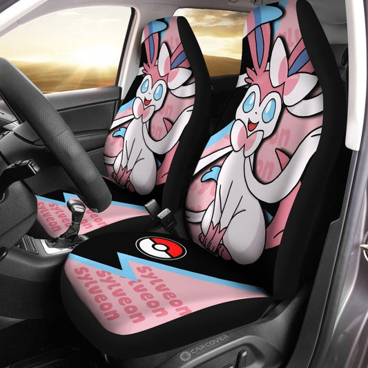 Sylveon Car Seat Covers Custom Anime Car Accessories - Gearcarcover - 2