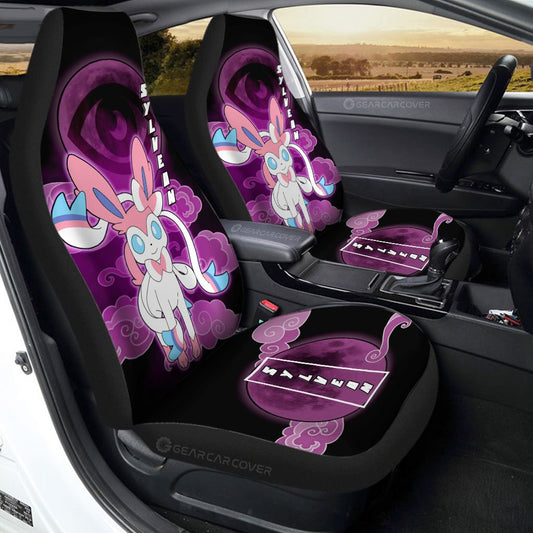 Sylveon Car Seat Covers Custom Car Accessories For Fans - Gearcarcover - 1
