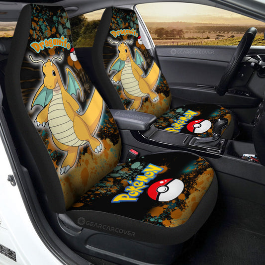Sylveon Car Seat Covers Custom Tie Dye Style Anime Car Accessories - Gearcarcover - 1