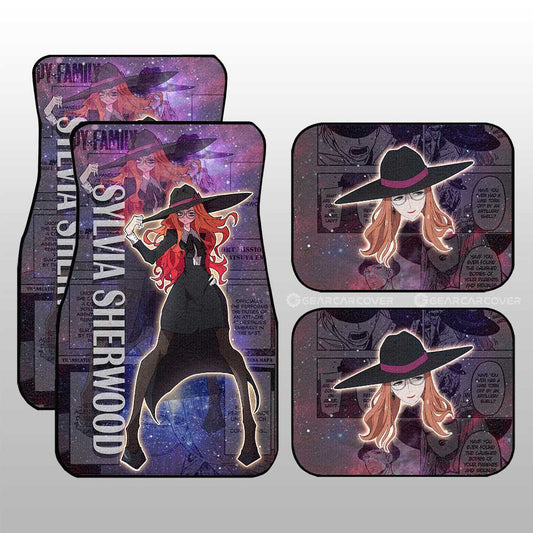 Sylvia Sherwood Car Floor Mats Custom Car Accessories Manga Galaxy Style - Gearcarcover - 1