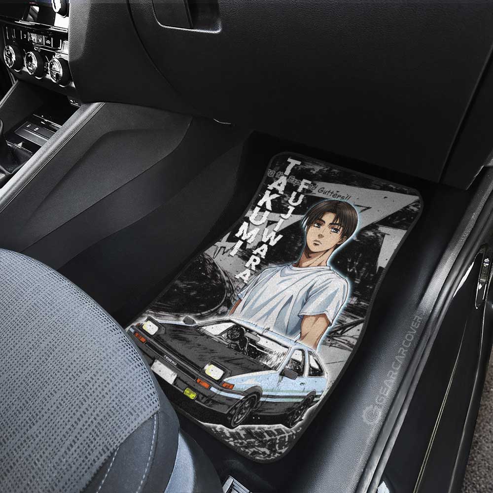 Takumi Fujiwara Car Floor Mats Custom Car Accessories - Gearcarcover - 4