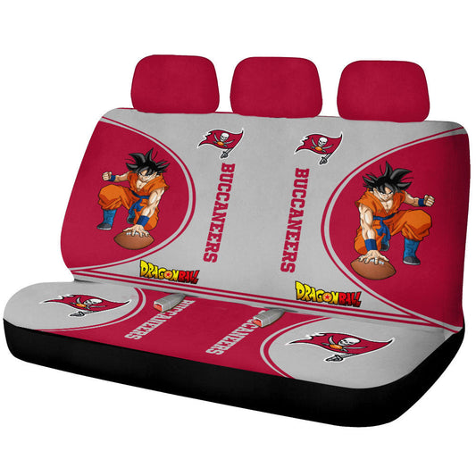 Tampa Bay Buccaneers Car Back Seat Covers Custom Car Accessories For Fans - Gearcarcover - 1